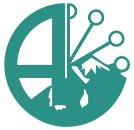 Алмико Логотип Blue